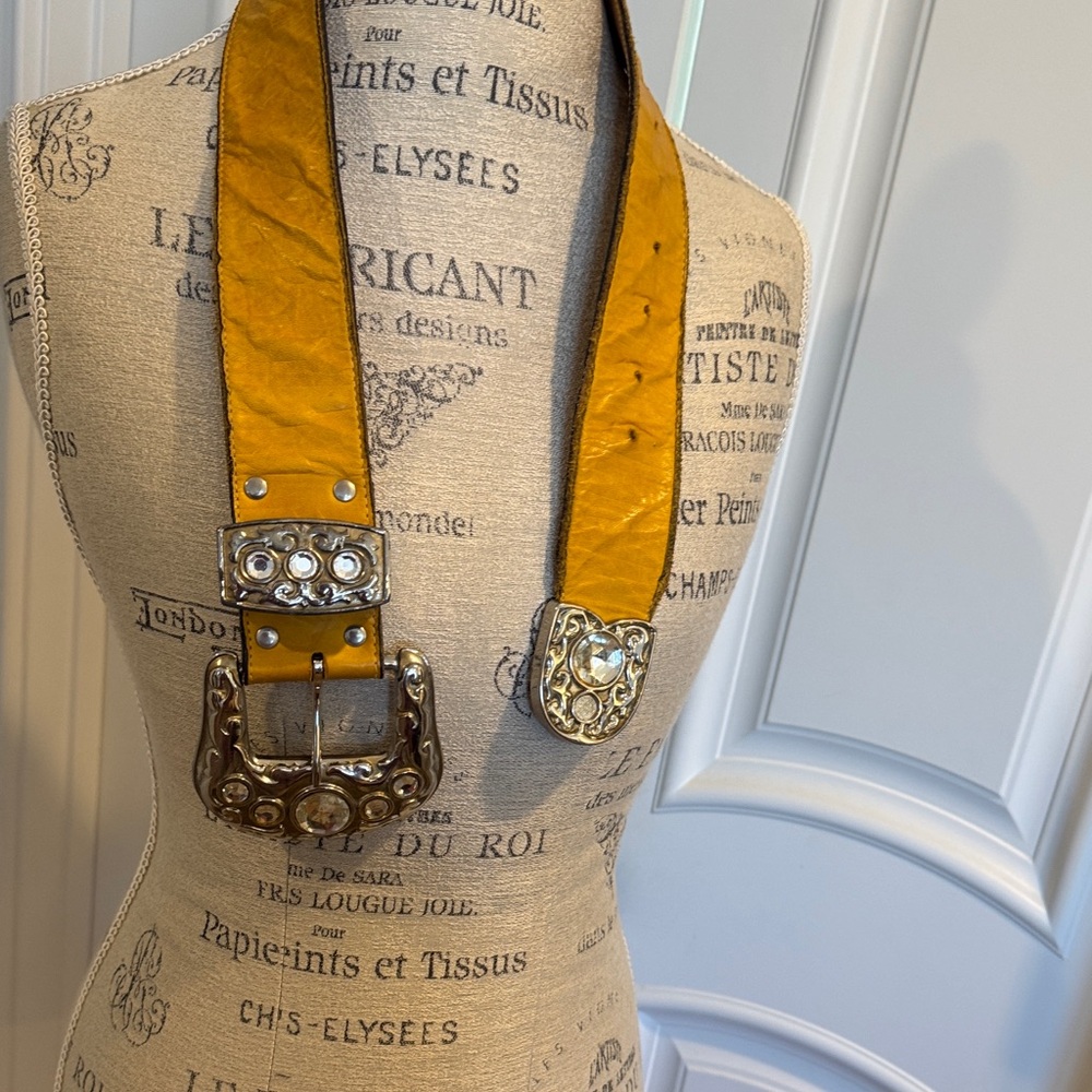 Streets Ahead Gold Belt with Silver Details